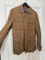 Massimo duti linnen safari jasje, Kleding | Heren, Verzenden, Zo goed als nieuw, Beige