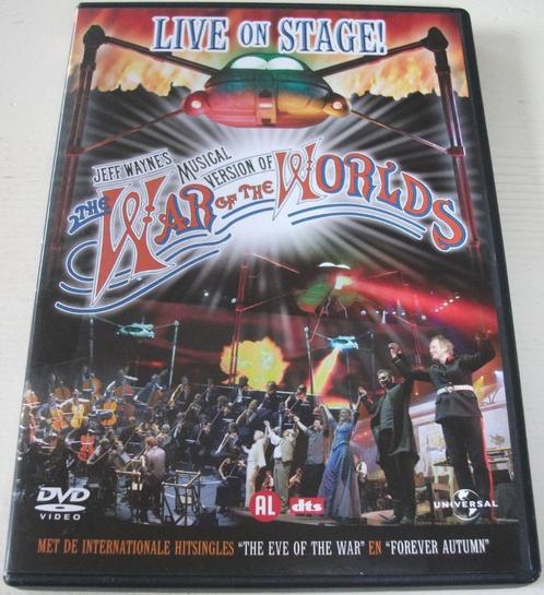 Dvd *** JEFF WAYNE'S THE WAR OF THE WORLDS *** Live On Stage, Cd's en Dvd's, Dvd's | Muziek en Concerten, Zo goed als nieuw, Muziek en Concerten