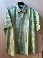 Maat XL Overhemd groen wit blauw geruit, Blauw, Charles Vogele, Ophalen of Verzenden, Gedragen