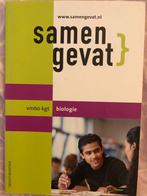Samen gevat Biologie VMBO kgt, Boeken, Ophalen, Zo goed als nieuw, VMBO, Biologie