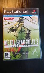 PS2 Metal Gear Solid 3, Spelcomputers en Games, Ophalen of Verzenden, Zo goed als nieuw