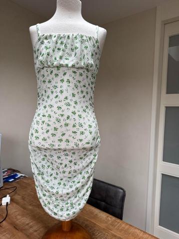 SHEIN jurk NIEUW wit / groen maat petite S DT beschikbaar voor biedingen