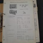 Oude service documentatie, circuits enz. radio's volle map, Hobby en Vrije tijd, Ophalen of Verzenden, Gebruikt