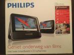 Philips Draagbare DVD-speler voor auto 2 schermen PD7022/12, Audio, Tv en Foto, Dvd-spelers, Philips, Dvd-speler, Ophalen of Verzenden