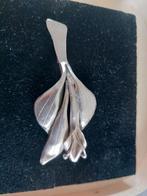 Zilveren broche, Sieraden, Tassen en Uiterlijk, Broches, 4 tot 7 cm, Zo goed als nieuw, Zilver, Zilver