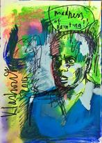 Peter klashorst madness of painting, Antiek en Kunst, Kunst | Schilderijen | Modern, Ophalen of Verzenden