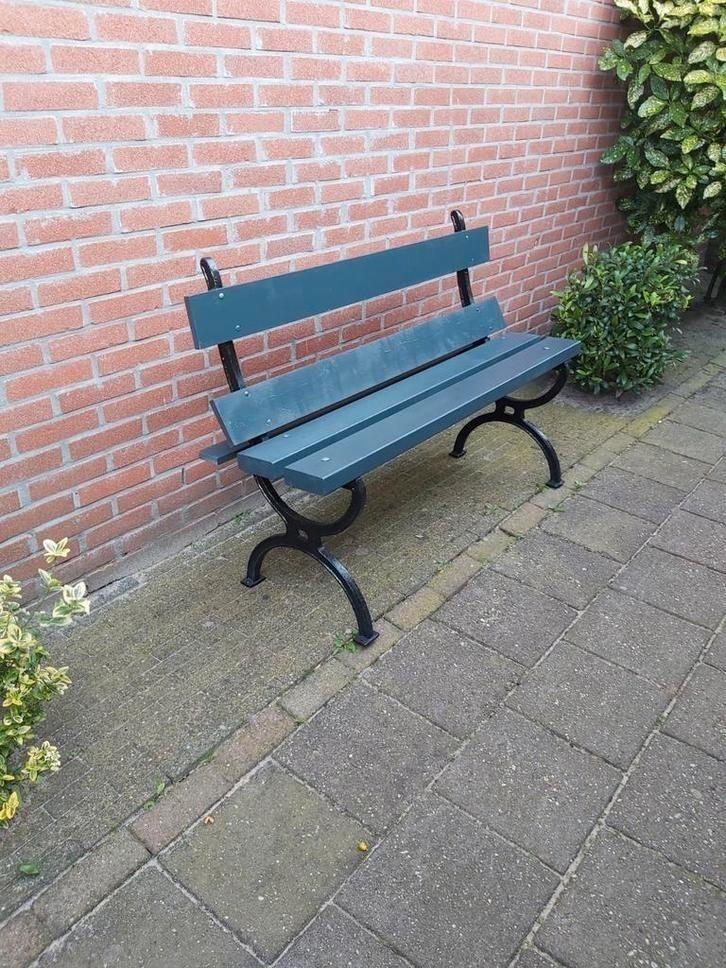 antieke gietijzeren  Engelse tuinbank  park bank, Tuin en Terras, Tuinbanken, Zo goed als nieuw, Ophalen of Verzenden