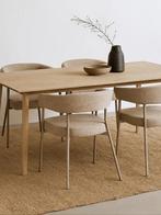 Eetkamerstoel Yovi | By Boo | Beige | NIEUW, Huis en Inrichting, Stoelen, Ophalen, Overige kleuren, Nieuw, Vier