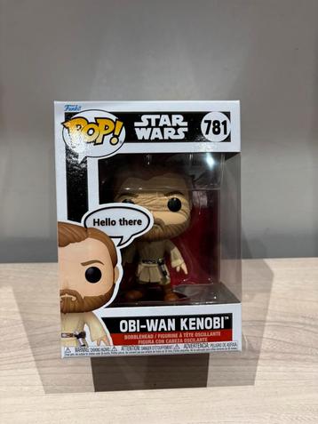 Obi-Wan Kenobi 781 Funko Pop! Star Wars  (hello there) beschikbaar voor biedingen