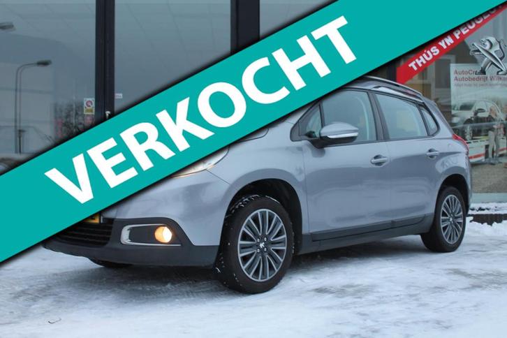 Peugeot 2008 1.2 PureTech Active Trekhaak/Airco/Navi!, Auto's, Peugeot, Bedrijf, ABS, Airbags, Airconditioning, Bluetooth, Boordcomputer