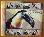 Guyana, WWF vel Toekans, Postzegels en Munten, Verzenden, Postfris, Dier of Natuur