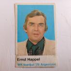 Oud voetbal plaatje. Ernst Happel.  WK voetbal 78 Argentinië, Ophalen of Verzenden, Zo goed als nieuw, Sport