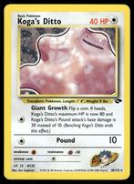 Koga's Ditto 10/132 - Gym Challenge (NM), Verzenden, Gebruikt