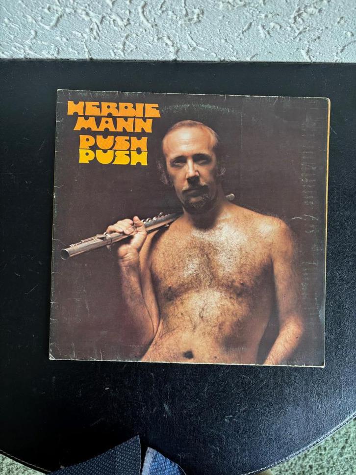 Herbie Mann - Push Push - Duitse persing, Cd's en Dvd's, Vinyl | Jazz en Blues, Gebruikt, Jazz, 1960 tot 1980, 12 inch, Ophalen of Verzenden