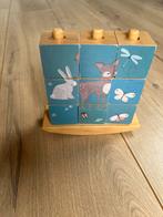 Houten blokpuzzel, Ophalen, Zo goed als nieuw