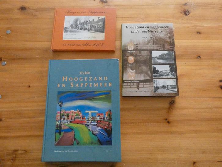 Set van 3 historische boeken – Hoogezand & Sappemeer, Boeken, Geschiedenis | Stad en Regio, Gelezen, Ophalen of Verzenden