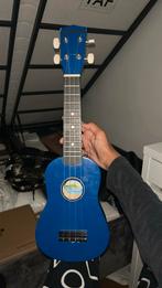 Ukulele blauw, Muziek en Instrumenten, Snaarinstrumenten | Gitaren | Akoestisch, Ophalen of Verzenden, Gebruikt, Overige typen
