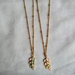 Goudkleurige ketting met hanger, stainless steel, La Jefa Sieraden, Nieuw, Ophalen of Verzenden, Koperslagerstraat 97 Zwolle