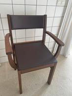 Toilet po stoel hout, Ophalen, Bruin, Nieuw, Eén