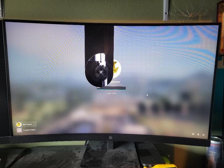 DEFECT - HP v27c G5, Computers en Software, Monitoren, Niet werkend, 61 t/m 100 Hz, DisplayPort, HDMI, Gaming, Ingebouwde speakers