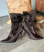 Enkellaarsjes met hak 40 bruin, Ophalen of Verzenden, Nieuw, Bruin