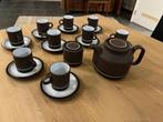 Retro koffie servies (HORNSEA, ENGLAND)., Huis en Inrichting, Ophalen of Verzenden, Zo goed als nieuw, Overige stijlen, Porselein