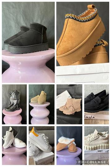 Laatste partij schoenen sloffen 20 paar nieuw beschikbaar voor biedingen