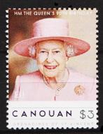 St. Vincent, gren.,Canouan 2016, Elizabeth II, postfris., Postzegels en Munten, Postzegels | Thematische zegels, Koningshuis, Verzenden
