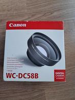 Canon WC-DC58B Groothoek Converter Lens, Ophalen of Verzenden, Zo goed als nieuw, Toebehoren