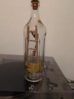 Antiek Handgesneden Figuur in Fles, Ophalen