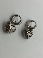 V808 Prachtige zilveren Ti Sento oorbellen, Hangers, Ophalen of Verzenden, X, Zilver