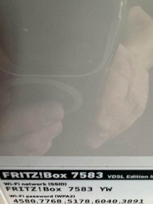 Fritz!box 7583 Vdsl Edition International, Computers en Software, Routers en Modems, Zo goed als nieuw, Ophalen of Verzenden