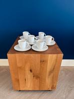 Koffiekopjes en schotels 6 stuks, Huis en Inrichting, Keuken | Servies, Gebruikt, Ophalen of Verzenden, Overige stijlen, Kop(pen) en/of Schotel(s)