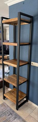 Boekenkast Mangohout Britt 55 cm, Huis en Inrichting, Ophalen, 50 tot 100 cm, Zo goed als nieuw, 150 tot 200 cm