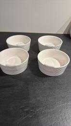 Rivièra Maison 4 x pure ratan ceramic bowl maat S, Huis en Inrichting, Verzenden, Nieuw, Glas, Overige stijlen