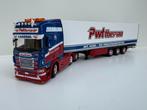 WSI SCANIA R HIGHLINE 6X2 REEFER TRAILER  PWT THERMO, Ophalen of Verzenden, Nieuw, Bus of Vrachtwagen, Wsi