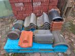 Diverse geveldakpan etc, Steen of Klei, Ophalen of Verzenden, Zo goed als nieuw, Minder dan 5 m²