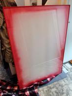 Rode A0 lijst van Barth., Huis en Inrichting, Woonaccessoires | Lijsten, Ophalen, Gebruikt, Metaal of Aluminium, 75 tot 100 cm