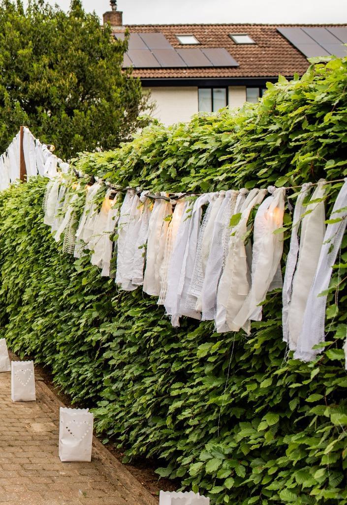 TE HUUR! Slingers handgemaakt, Diversen, Vlaggen en Wimpels, Zo goed als nieuw, Ophalen of Verzenden