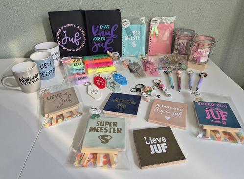 Juffen en meester cadeaus **3+1 GRATIS**, Diversen, Schoolbenodigdheden, Nieuw, Ophalen of Verzenden