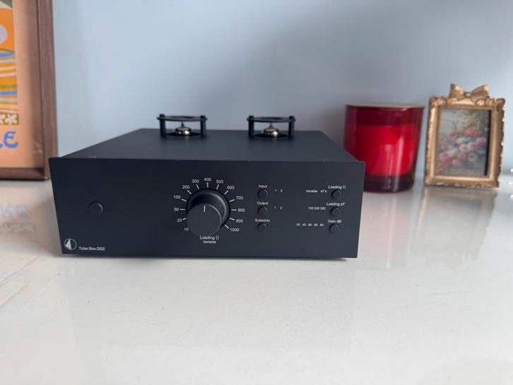 Pro-ject Tubebox DS2 met Telefunken ECC83 buizen, Audio, Tv en Foto, Platenspelers, Zo goed als nieuw, Overige merken, Ophalen of Verzenden