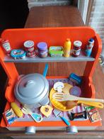 Houten speelkeuken in nieuwstaat, met alles erop en eraan,, Kinderen en Baby's, Ophalen of Verzenden, Zo goed als nieuw, Hout