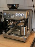Sage Express Impress - Zo goed als nieuw!, Ophalen, Afneembaar waterreservoir, Espresso apparaat, Koffiebonen