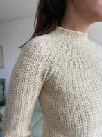 unieke vintage trui, maat s/m, gebreid door professional, Geel, Ophalen of Verzenden, Zo goed als nieuw, Vintage