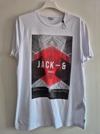 Jack & Jones Wit T-shirt - Maat L - Nieuw, Maat 52/54 (L), Wit, Nieuw, Ophalen of Verzenden