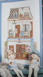 Borduurpatroon  Poppenhuis   nr 9737, Hobby en Vrije tijd, Borduren en Borduurmachines, Verzenden, Nieuw, Handborduren, Patroon