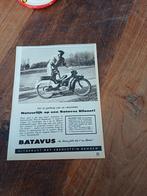 Advertentie Batavus bilonet snel naar vakantiedoel 1958, Ophalen of Verzenden, Zo goed als nieuw, Overige typen