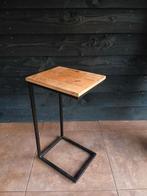 Bijzettafel mango, Huis en Inrichting, Tafels | Bijzettafels, Minder dan 55 cm, Rond, Zo goed als nieuw, Ophalen