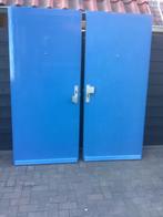 Massief houten deuren 211,5 x 93 cm compleet met, Zo goed als nieuw, Minder dan 100 cm, 25 tot 50 cm, 50 tot 100 cm