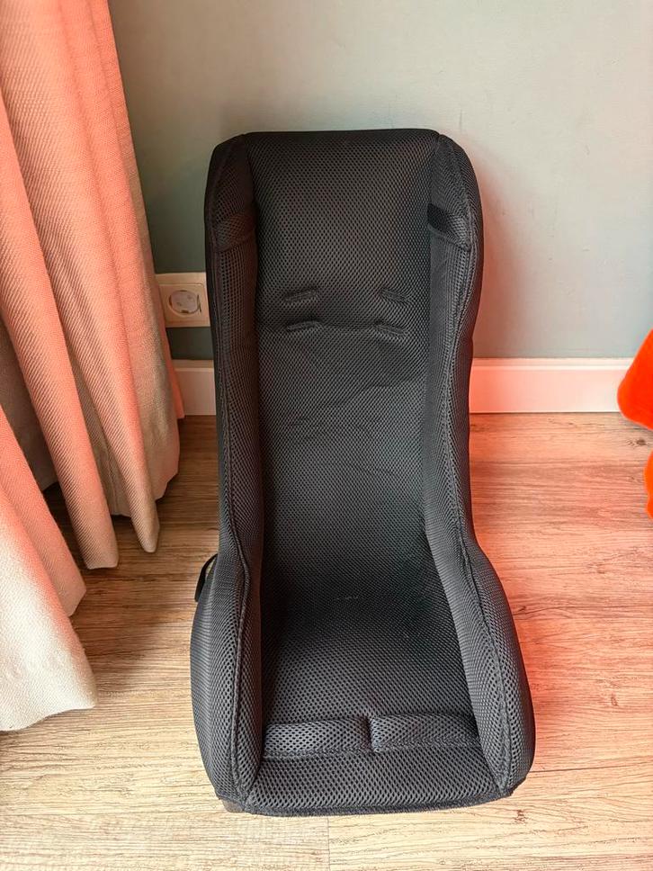 Peuterschaal Bakfiets Zwart (universeel) + Lovens Adapter, Fietsen en Brommers, Fietsaccessoires | Fietsstoeltjes, Zo goed als nieuw